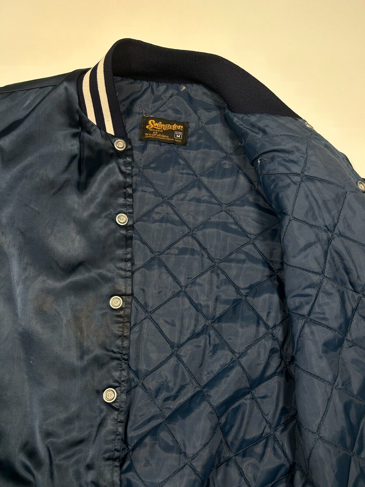 80s buy Swingster United States Navy Bomber Jacket