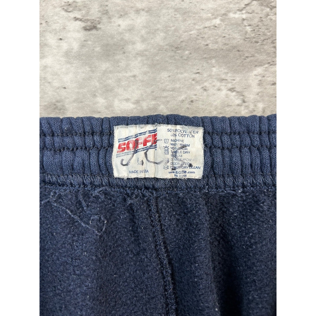 Vintage 80s/90s US NAVY Military Graphic Spellout Sweat Pants Size Large