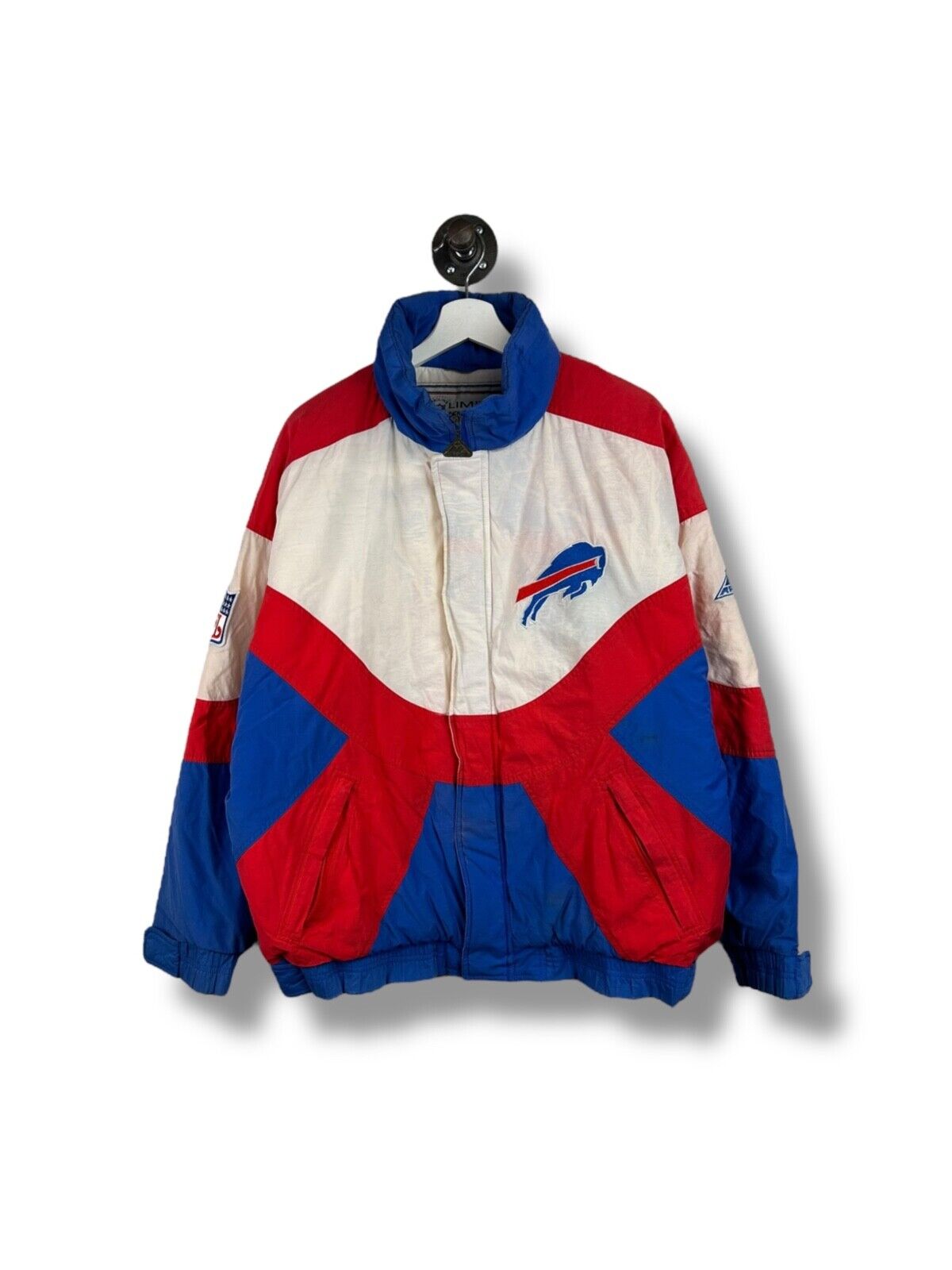 Vintage 90s Buffalo Bills NFL Insulated Apex One Football Jacket Size Large