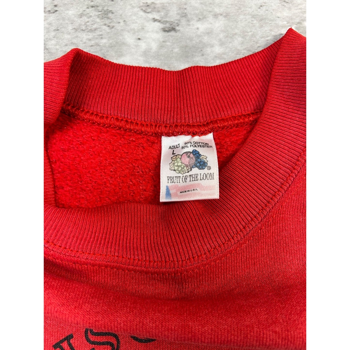 Vintage 1994 Wisconsin Badgers NCAA Rose Bowl Champs Football Sweatshirt Large