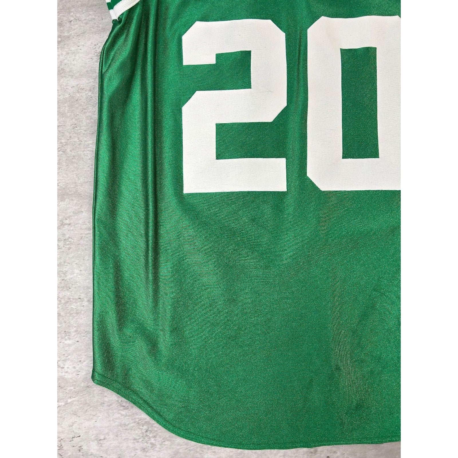 Vintage 80s/90s St Thomas #20 Graphic Spellout Basketball Jersey Size Medium