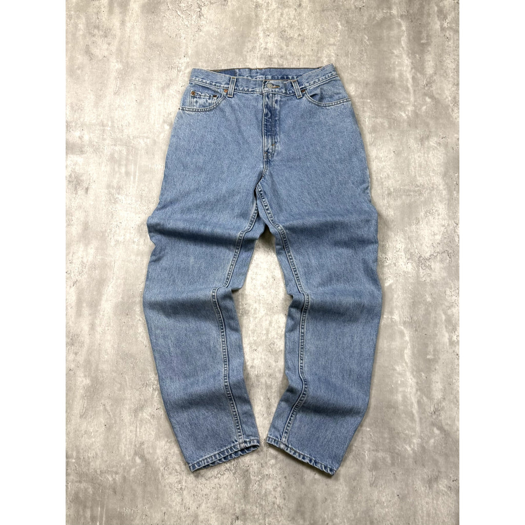 Vintage 90s Levis 550 Red Tab Light Wash Denim Pants Size 30