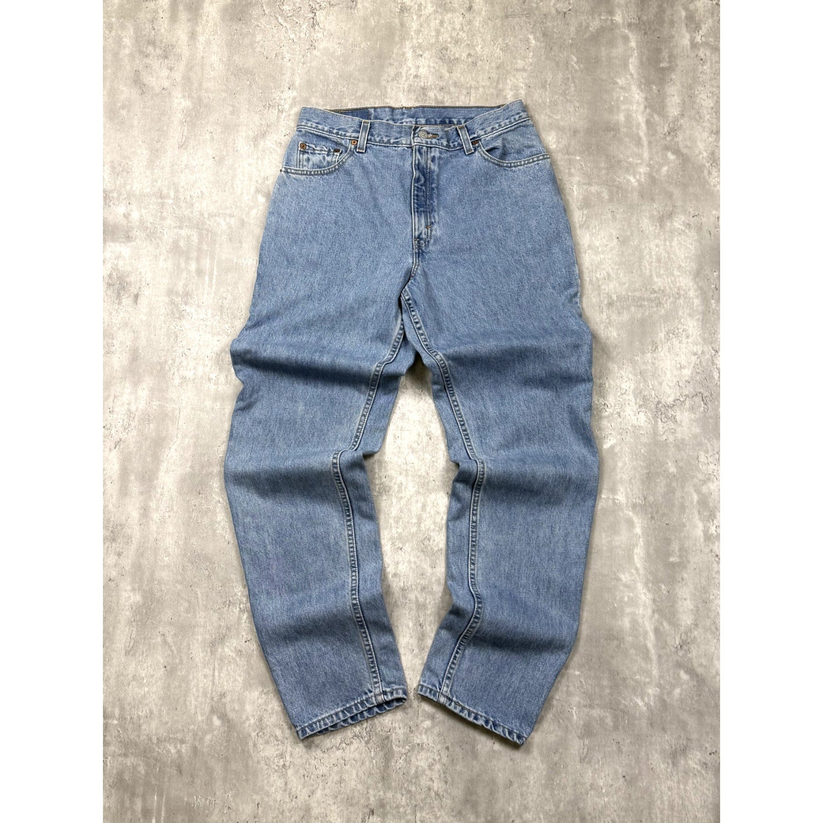 Vintage 90s Levis 550 Red Tab Light Wash Denim Pants Size 30