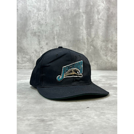Vintage 1993 Jacksonville Jaguars NFL Embroidered Banned Logo Snapback Hat OSFA