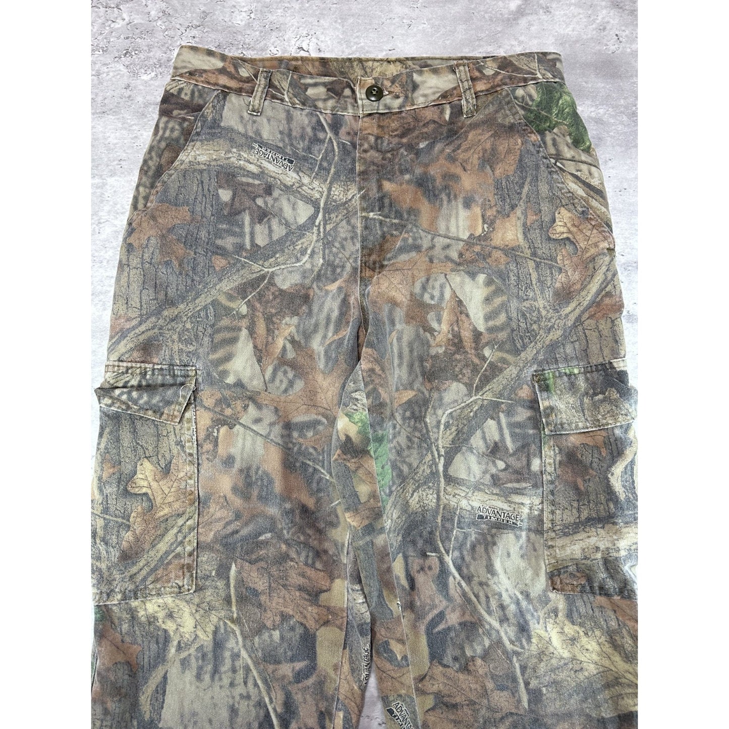Vintage 90s Spartan Advantage Timber Tree Camo Hunting Cargo Pants Size Medium