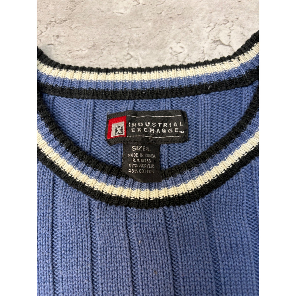Vintage Industrial Exchange Ribbed Knit Sweater Size Large