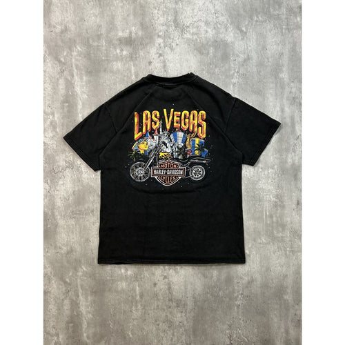 90s Harley Davidson The Strong Survive Bald Eagle Dragon T-Shirt Size Large