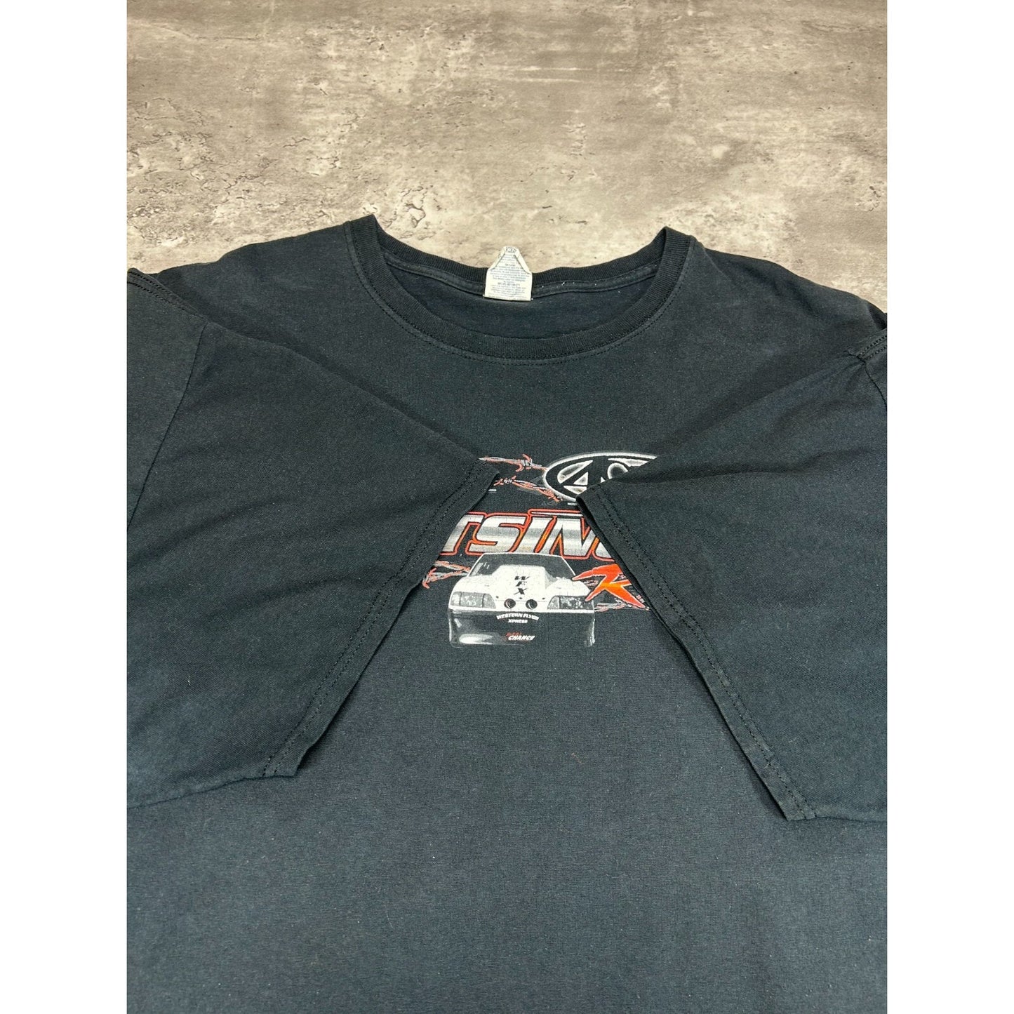 Vintage Chuck Seitsinger Racing Come Get Some Race Graphic T-Shirt Size XXXL