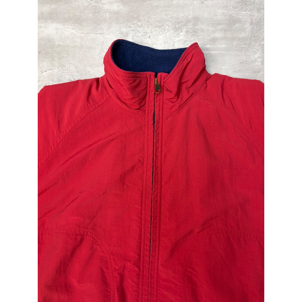 Vintage Woolrich Fleece Lined Full Zip Bomber Jacket Size Medium
