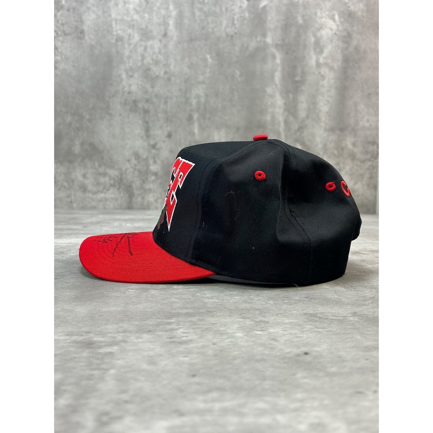 Vintage 90s John Force Castrol GTX Racing Embroidered Snapback Hat OSFA