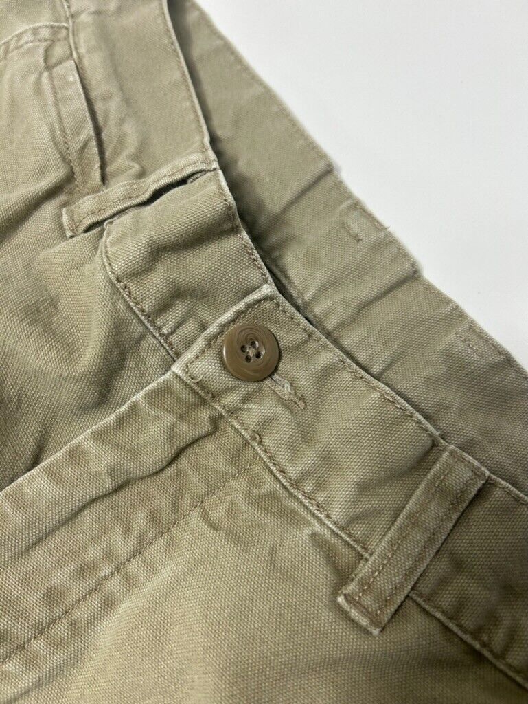 Patagonia Khaki Chino Style Cotton Pants Size 32 Beige