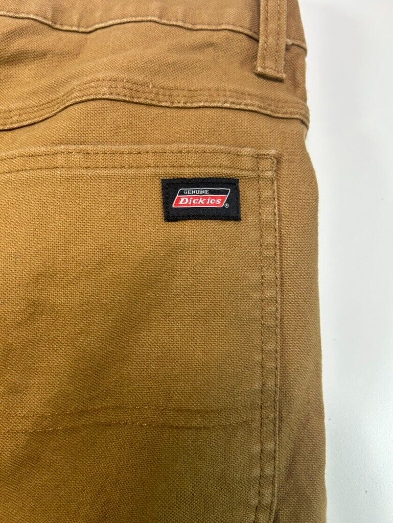 Dickies Canvas Workwear Carpenter Pants Size 38 Brown