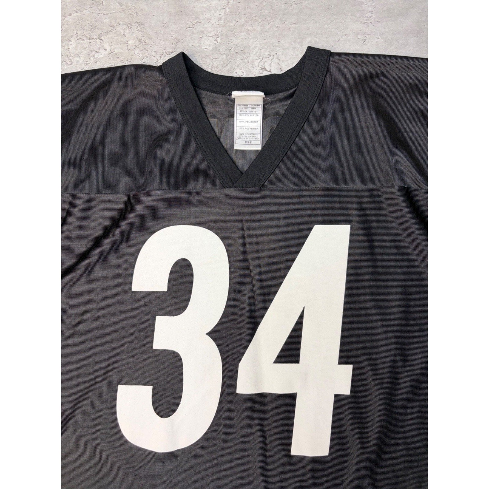 Rashard Mendenhall #34 Pittsburgh Steelers NFL Cropped Football Jersey Sz Medium