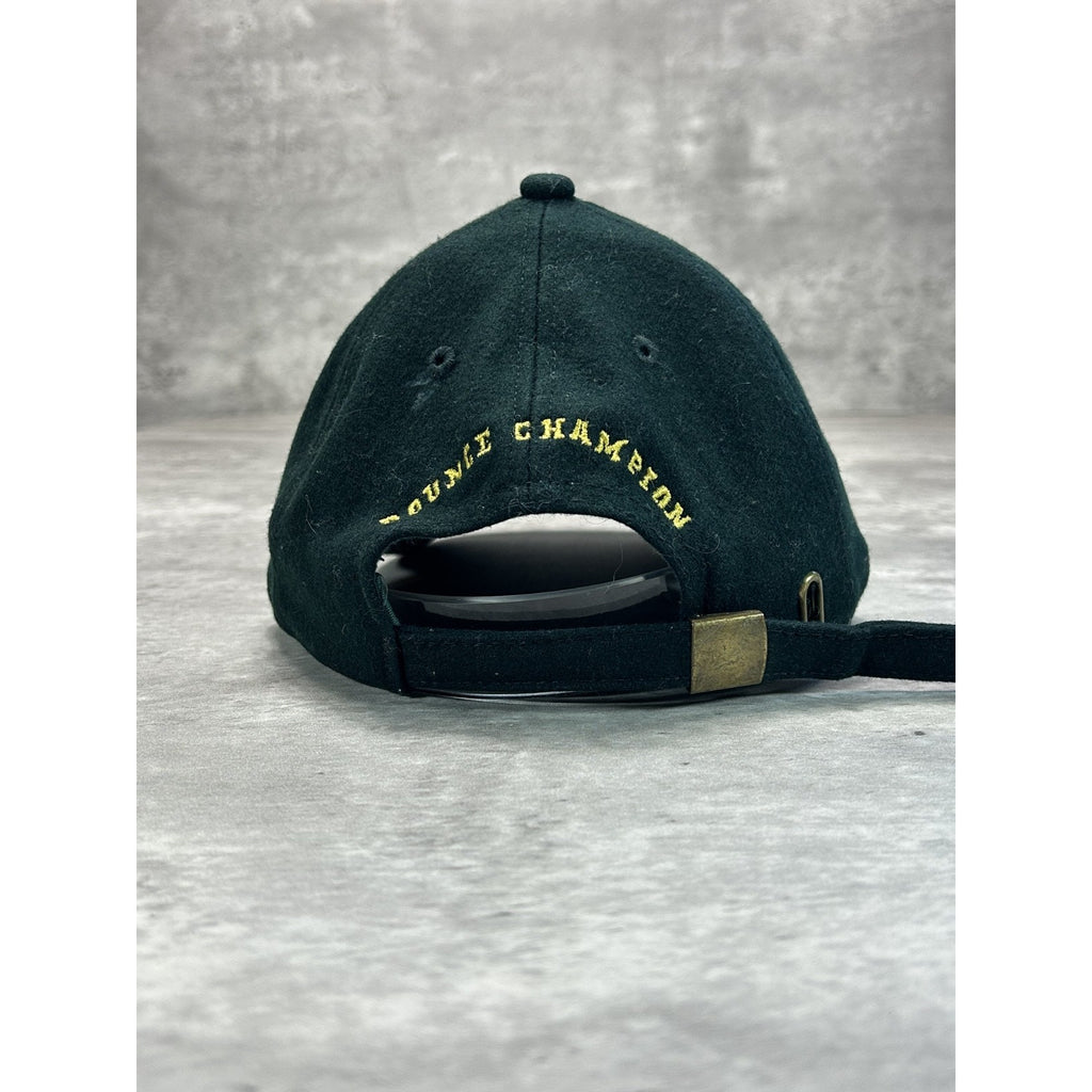 Vintage 90s Disney Winnie The Pooh Embroidered Tigger Strapback Hat OSFA Green