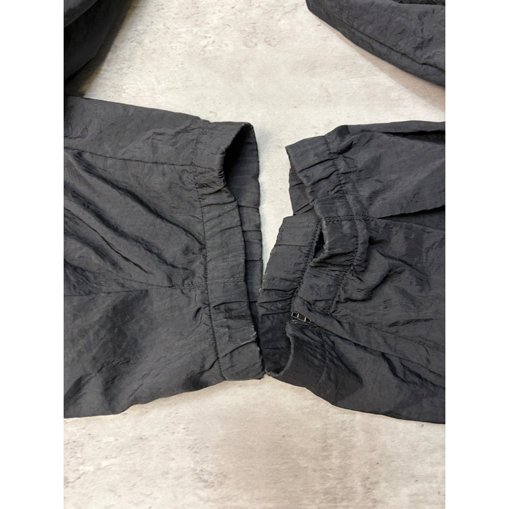 Vintage 90s Nike Tonal Embroidered Swoosh Nylon Track Pants Size 2XL