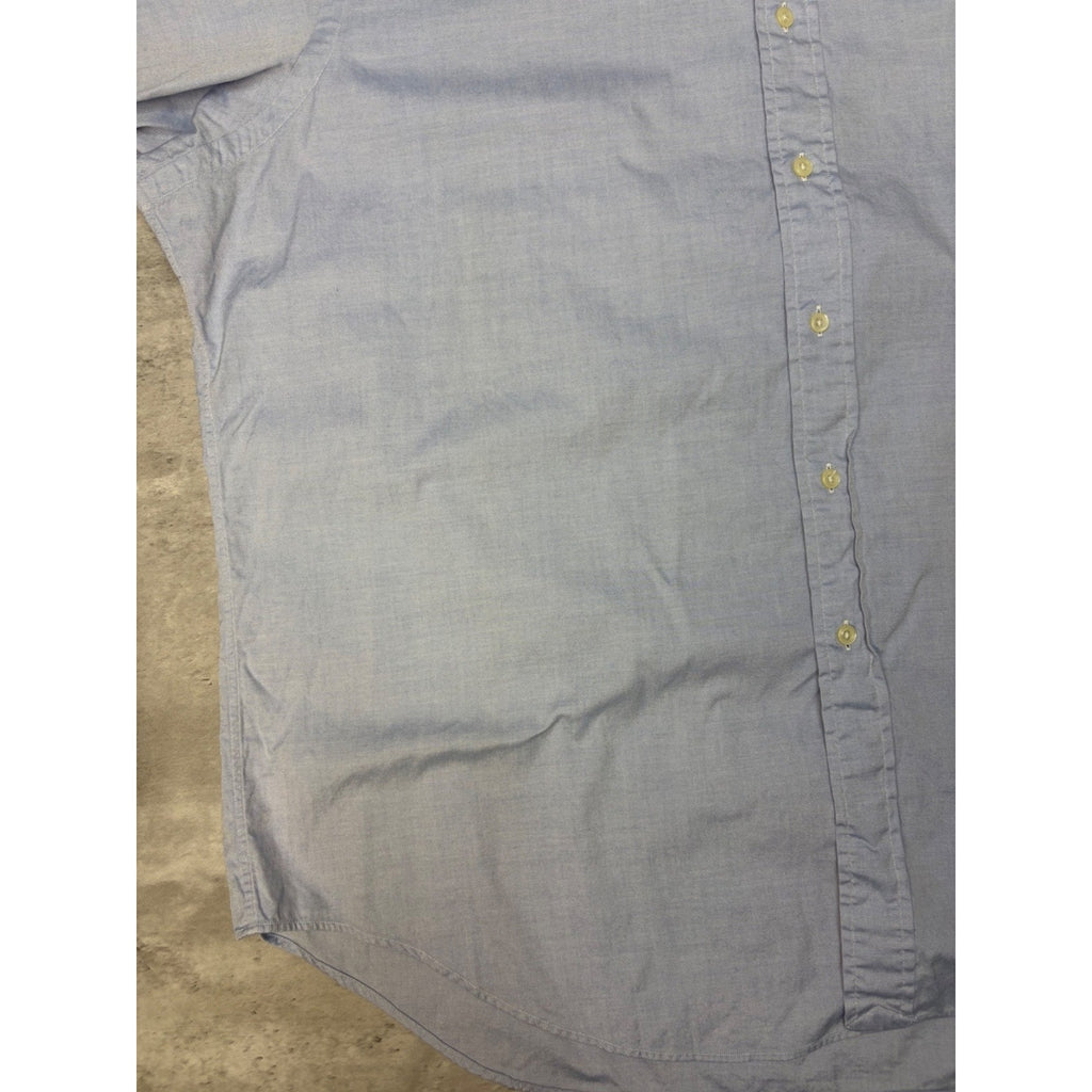 Vintage Polo Ralph Lauren Embroidered Pony Button Up Shirt Size 2XL