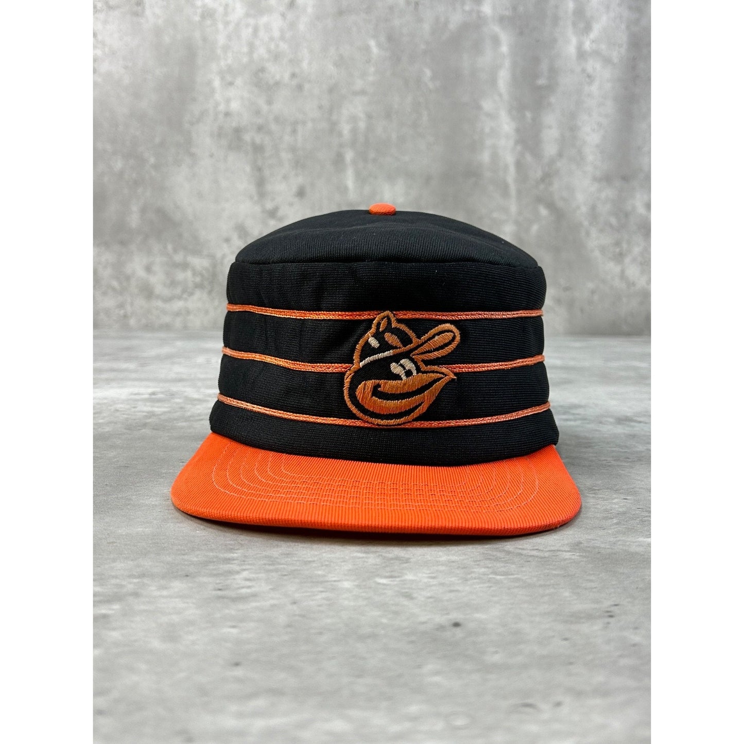 Vintage 80s Baltimore Orioles MLB Embroidered Logo Baseball Snapback Hat OSFA