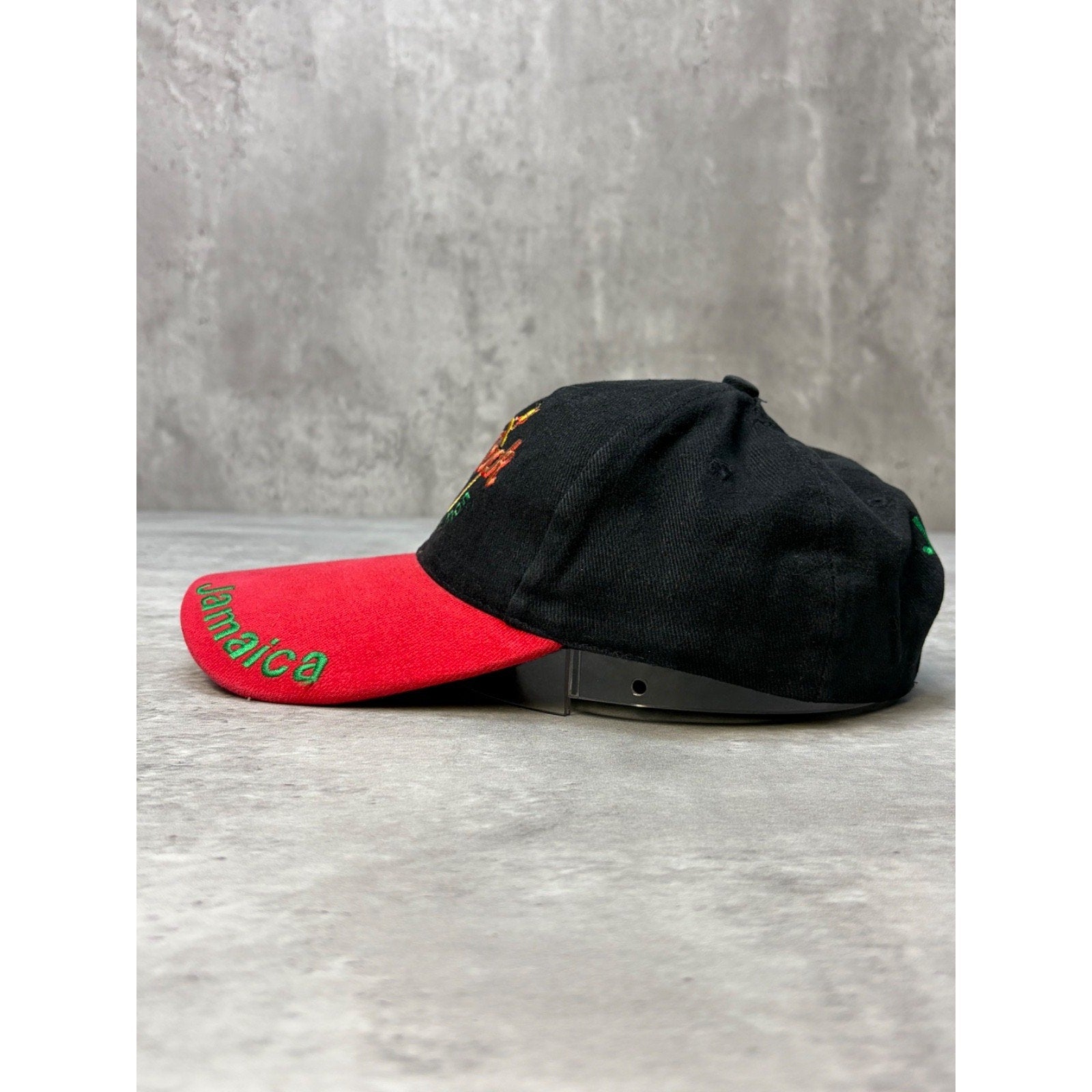 Vintage Hard Rock Cafe Jamaica No Problem Mon Strapback Hat OSFA