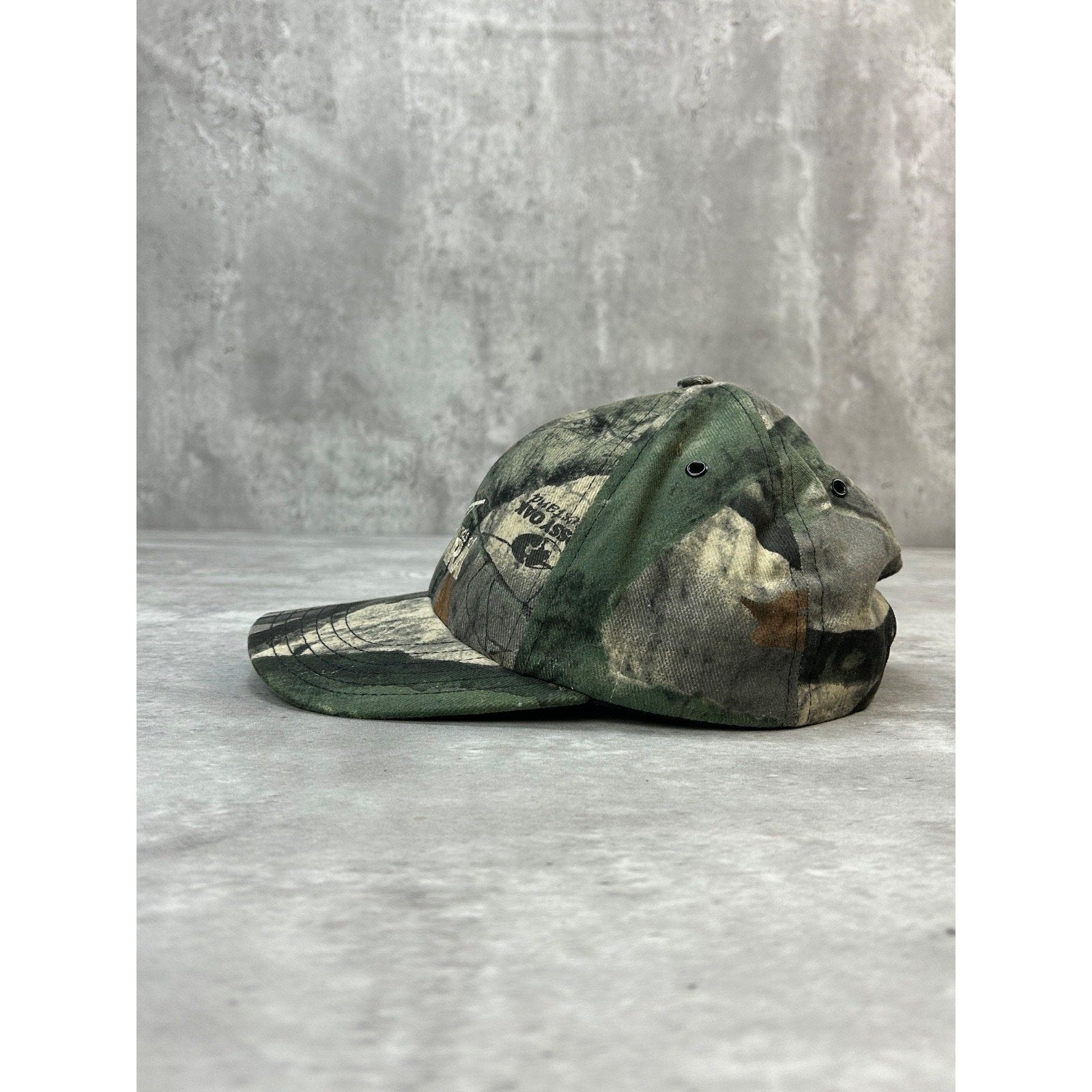 Vintage Friends Of The NRA Tree Camo Hunting Snapback Hat OSFA
