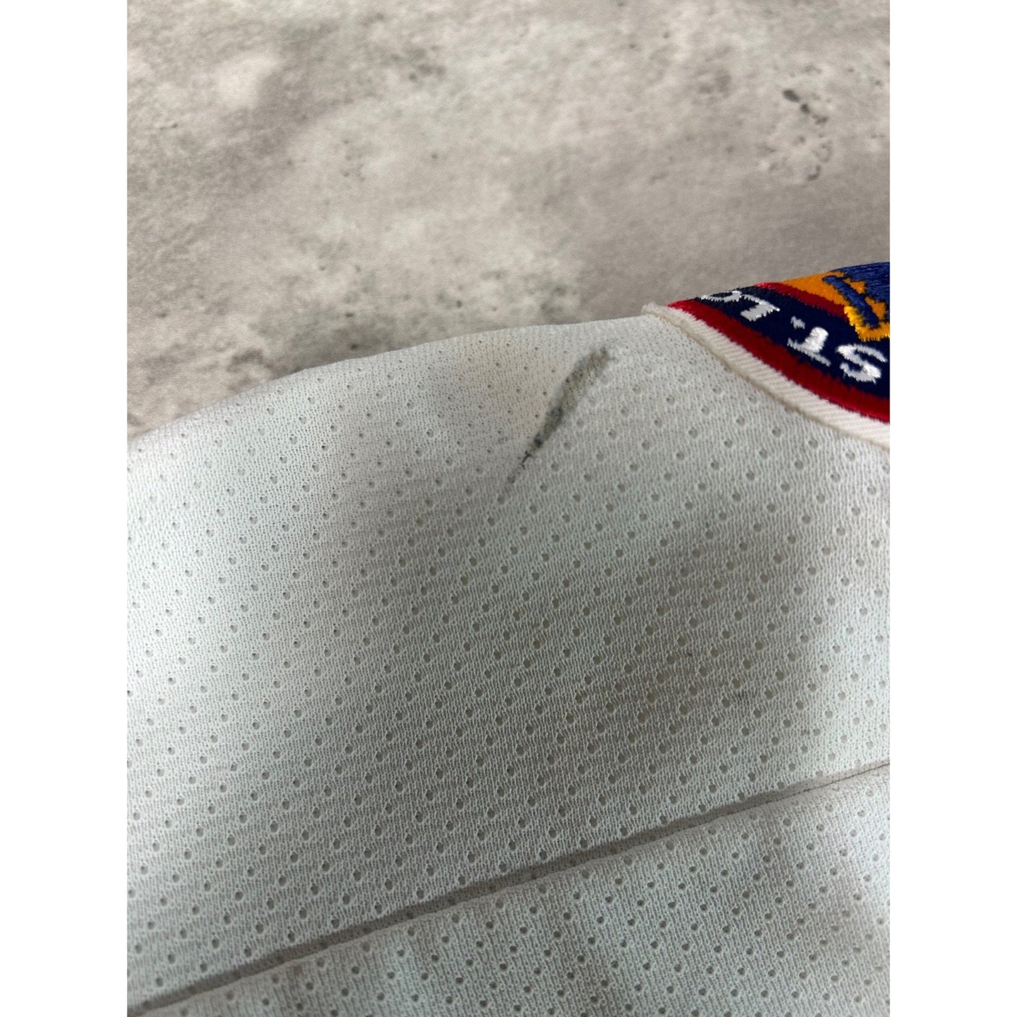 Vintage 90s St Louis Blues NHL Stitched CCM Hockey Jersey Size Large