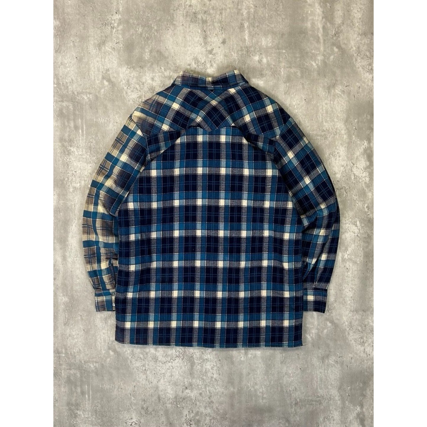 Vintage 90s Quilted Lined Plaid Double Pocket Jacket Size Large