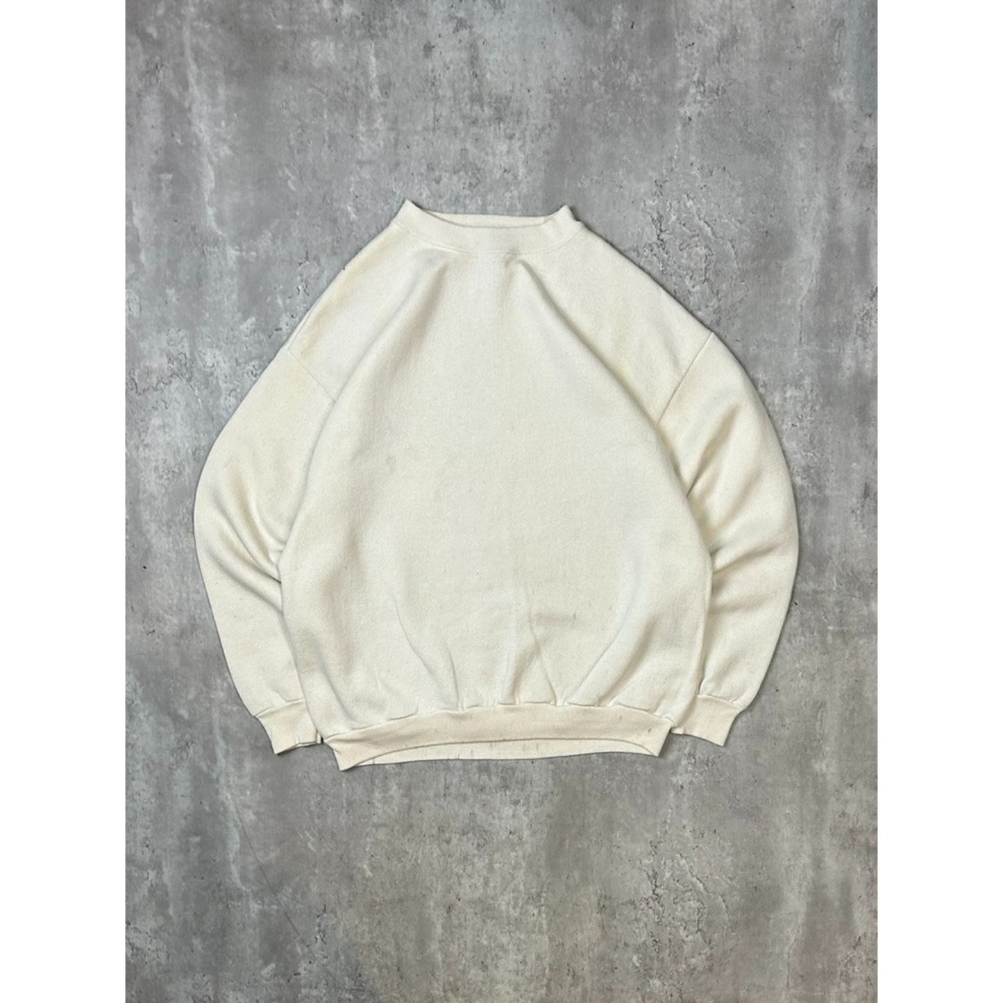 Vintage 90s Mickey Mouse Blank Pullover Crewneck Sweatshirt Size Large