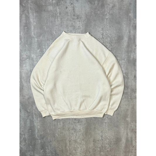 Vintage 90s Mickey Mouse Blank Pullover Crewneck Sweatshirt Size Large
