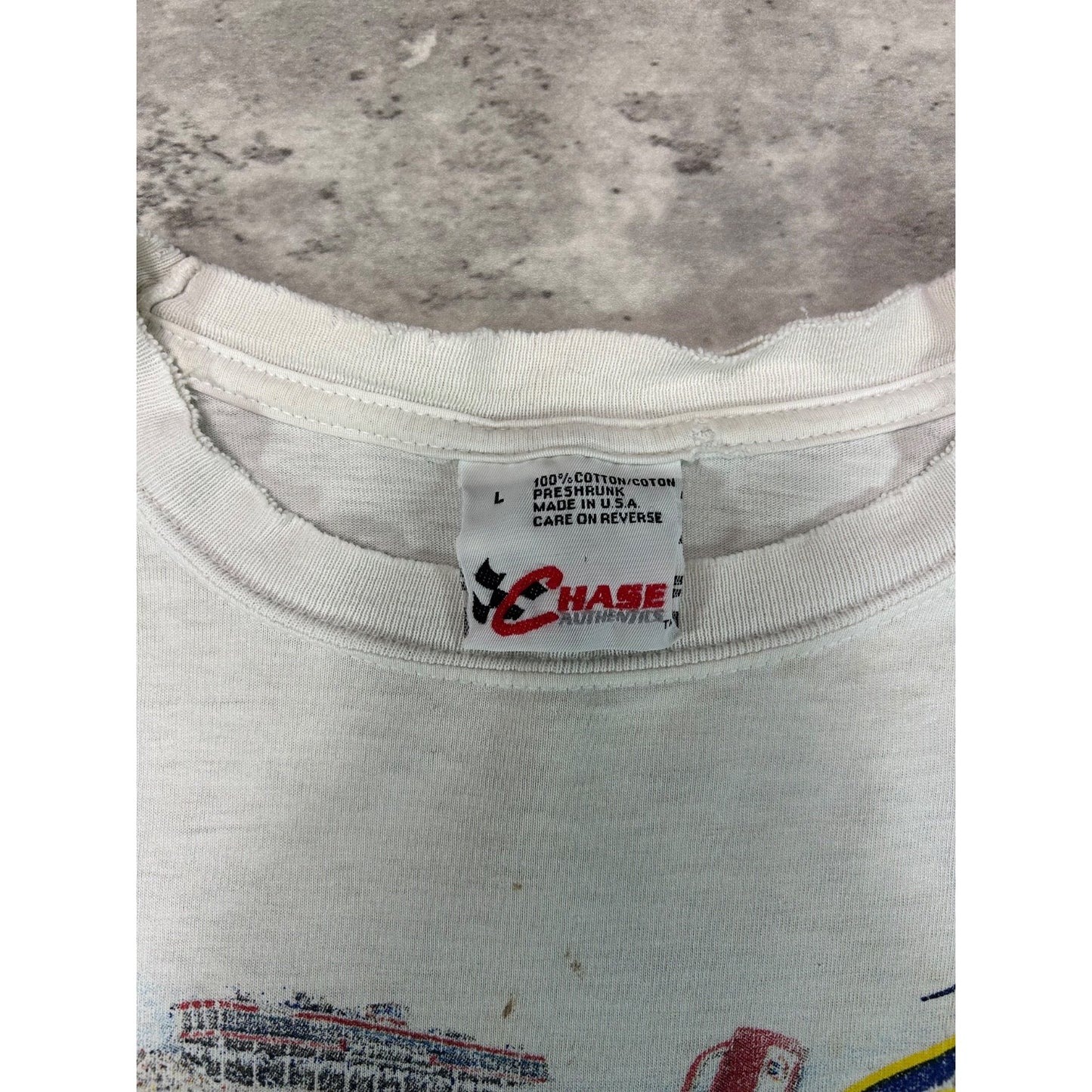 Vintage Dale Earnhardt #3 Nascar Racing All Over Print T-Shirt Size Large