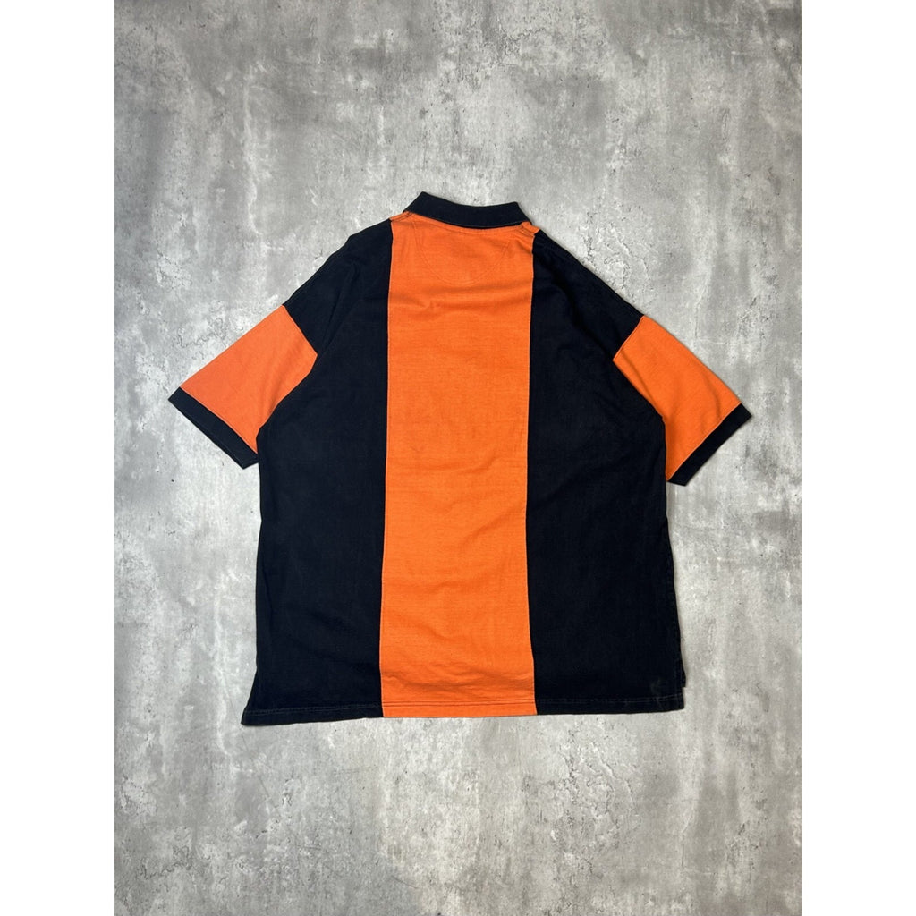 Vintage 1997 Baltimore Orioles MLB Embroidered Logo 3/4 Button Up Shirt Sz XL
