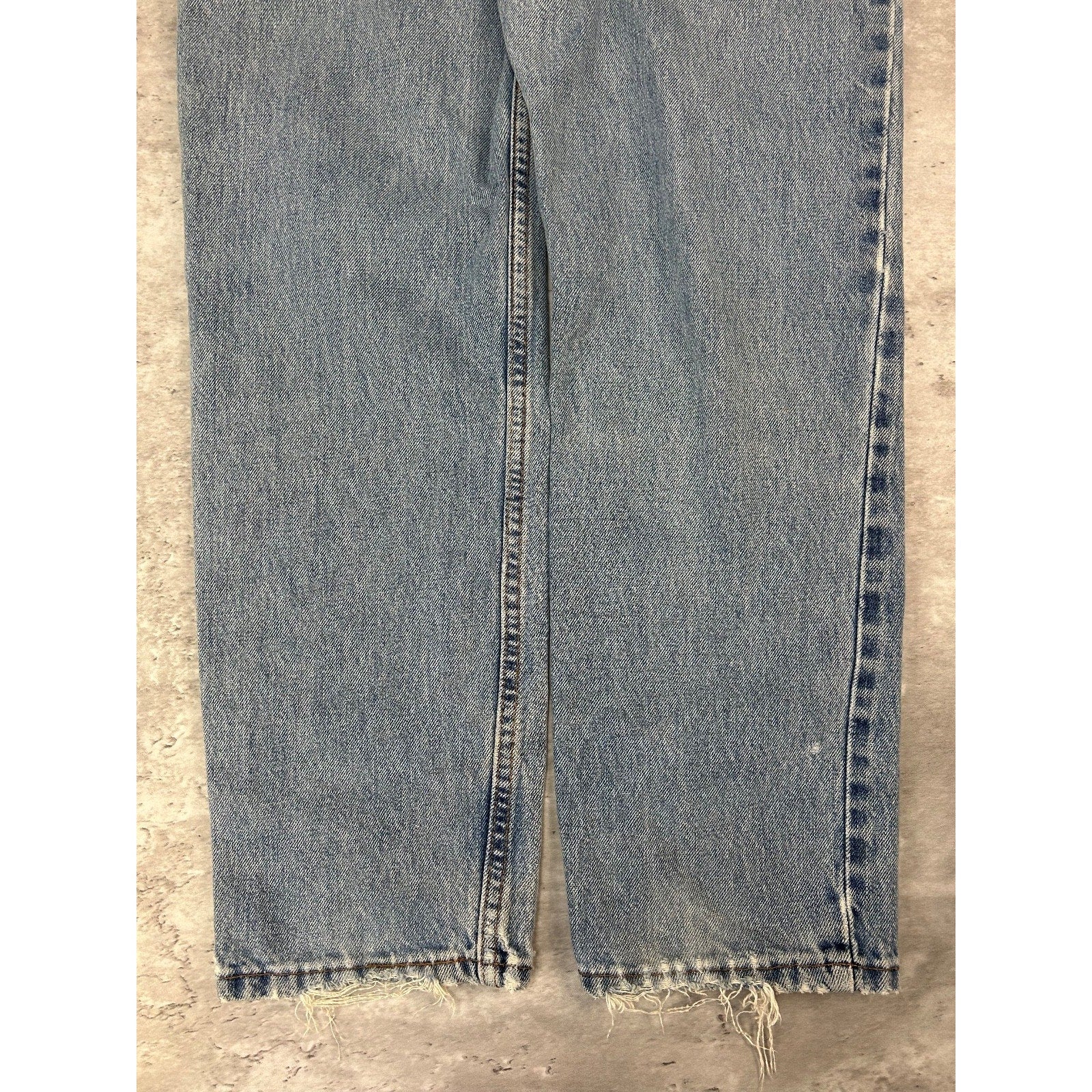 Vintage 90s Levis 550 Red Tab Medium Wash Denim Pants Size 29
