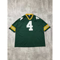 Vintage Brett Favre #4 Green Bay Packers NFL Football Jersey Size XL