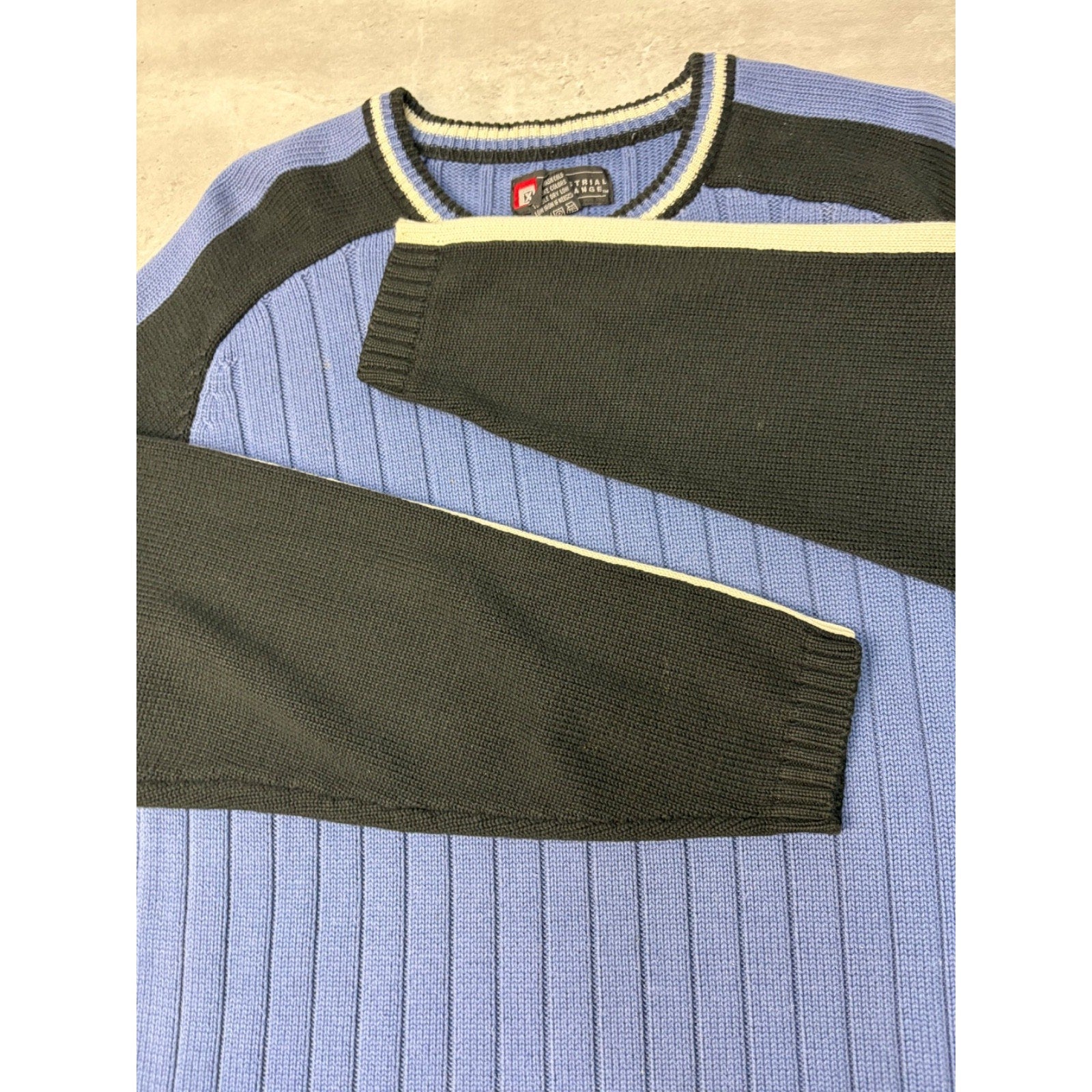Vintage Industrial Exchange Ribbed Knit Sweater Size Large