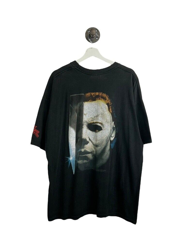 Vintage Michael Myers Halloween Horror Promo T-Shirt Size 2XL