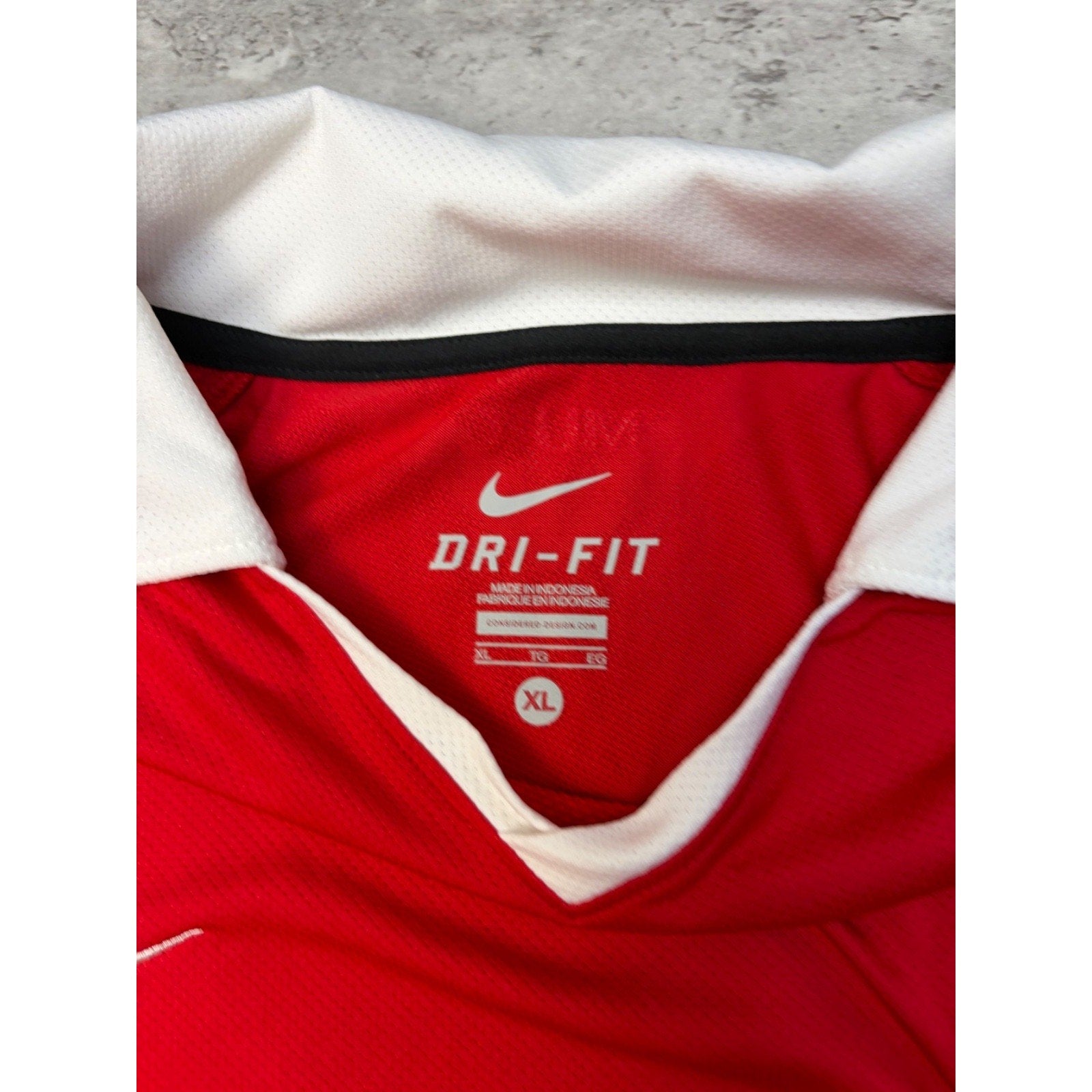 Vintage Manchester United F.C. Nike Soccer Jersey Size XL