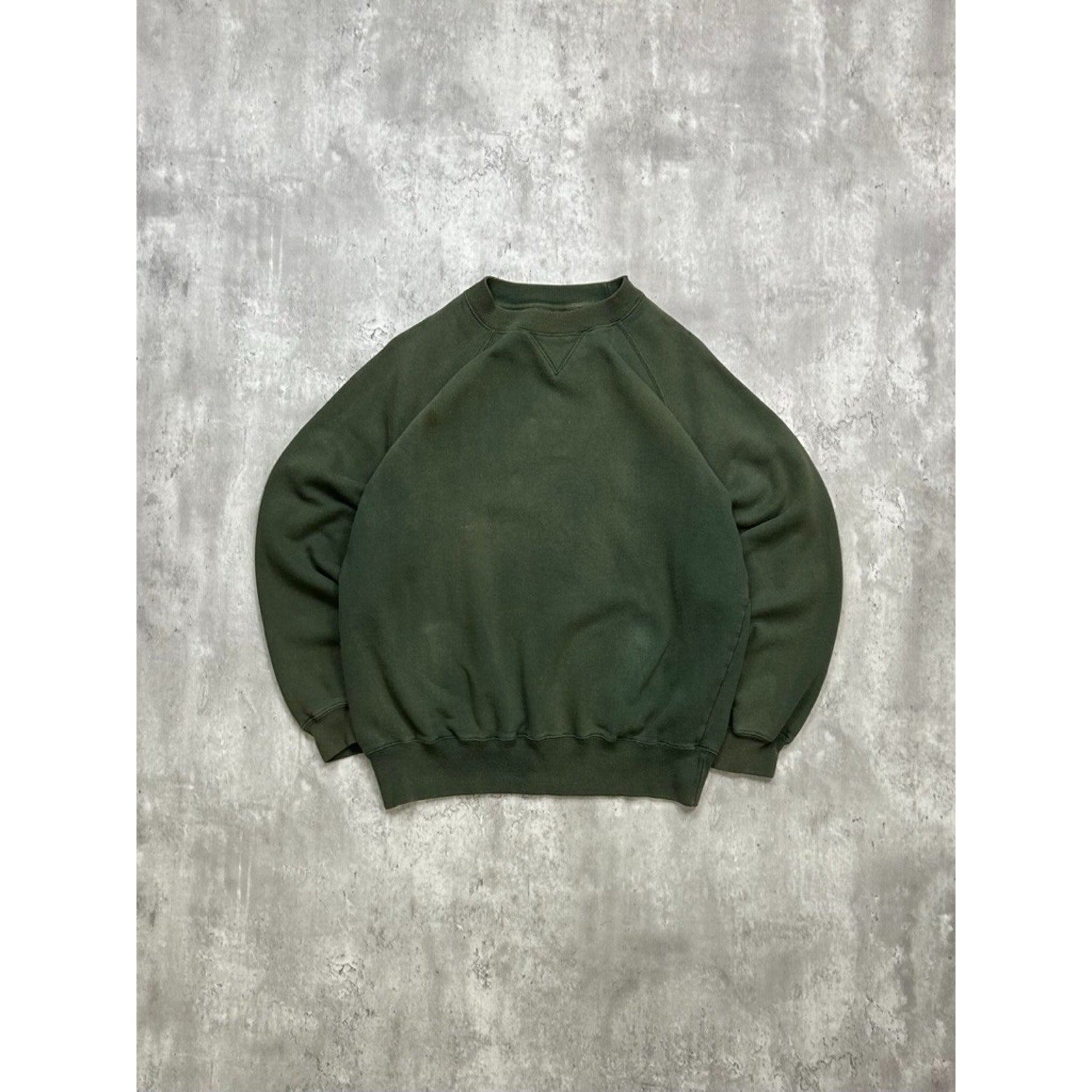 Vintage GAP Blank Green Pullover Crewneck Sweatshirt Size Medium