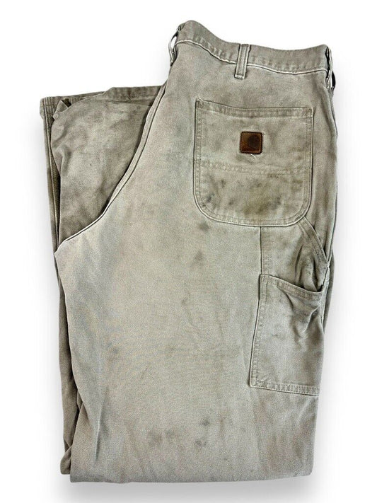 Vintage Carhartt Canvas Workwear Carpenter Pants Size 36W