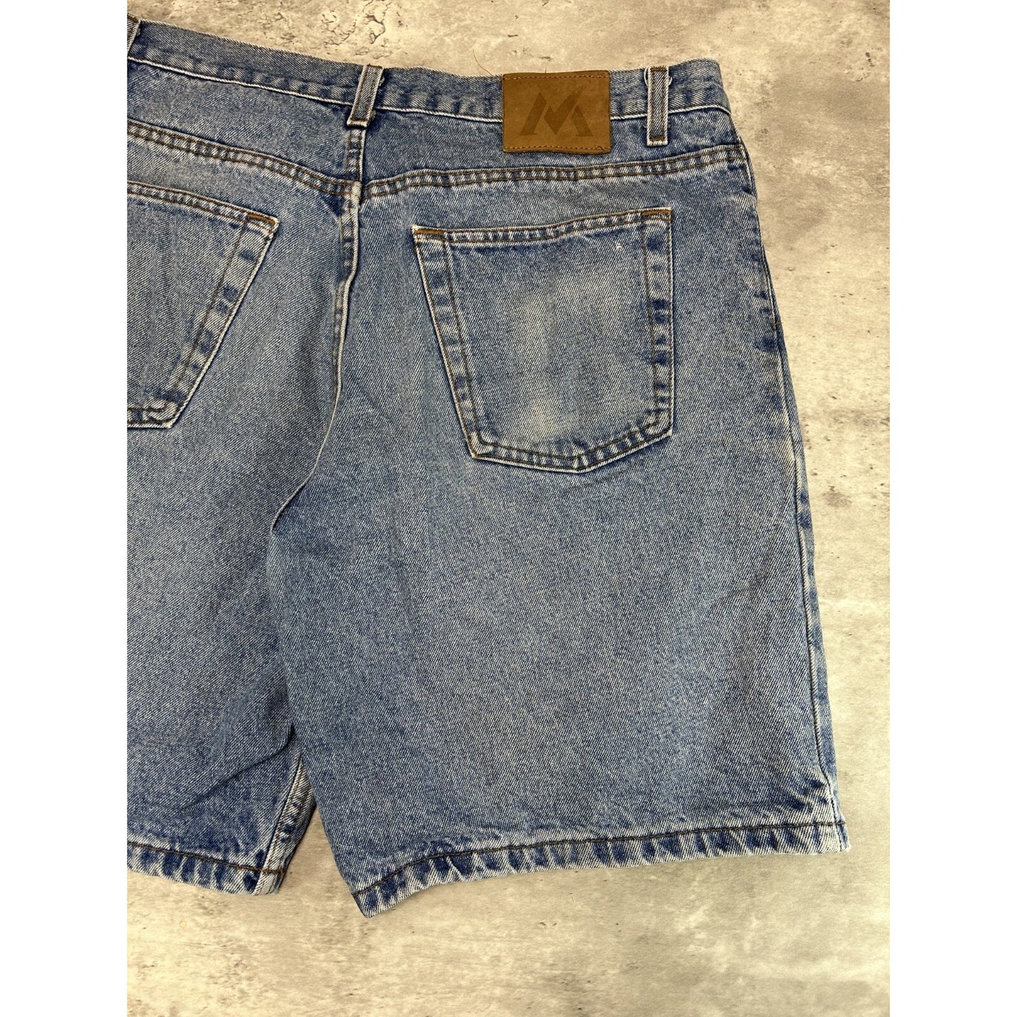 Vintage 90s Members Marks Light Wash Denim Pants Size 35 Blue