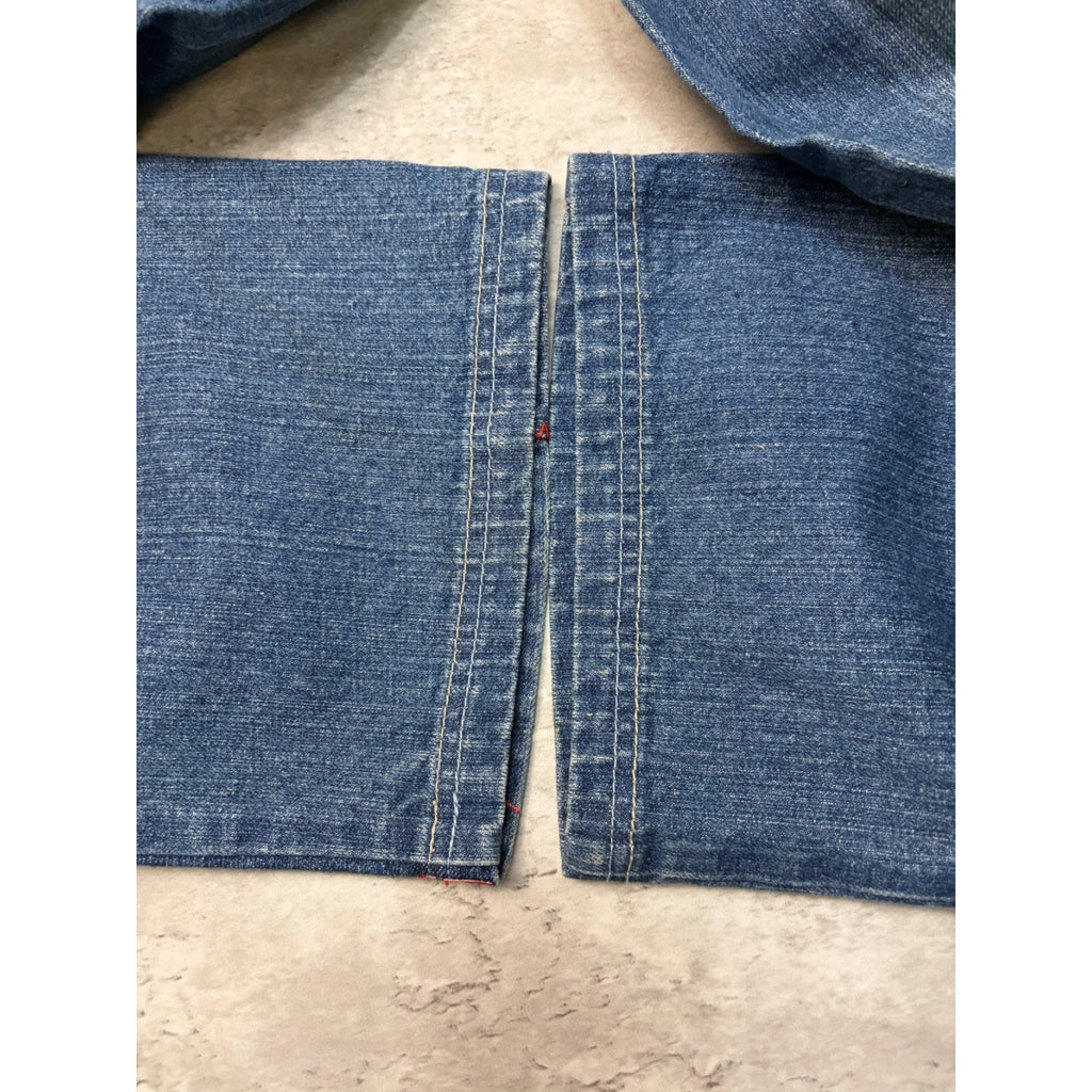 Vintage Y2K Womens Ecko Unilmited Embroidered Logo Medium Wash Denim Pants