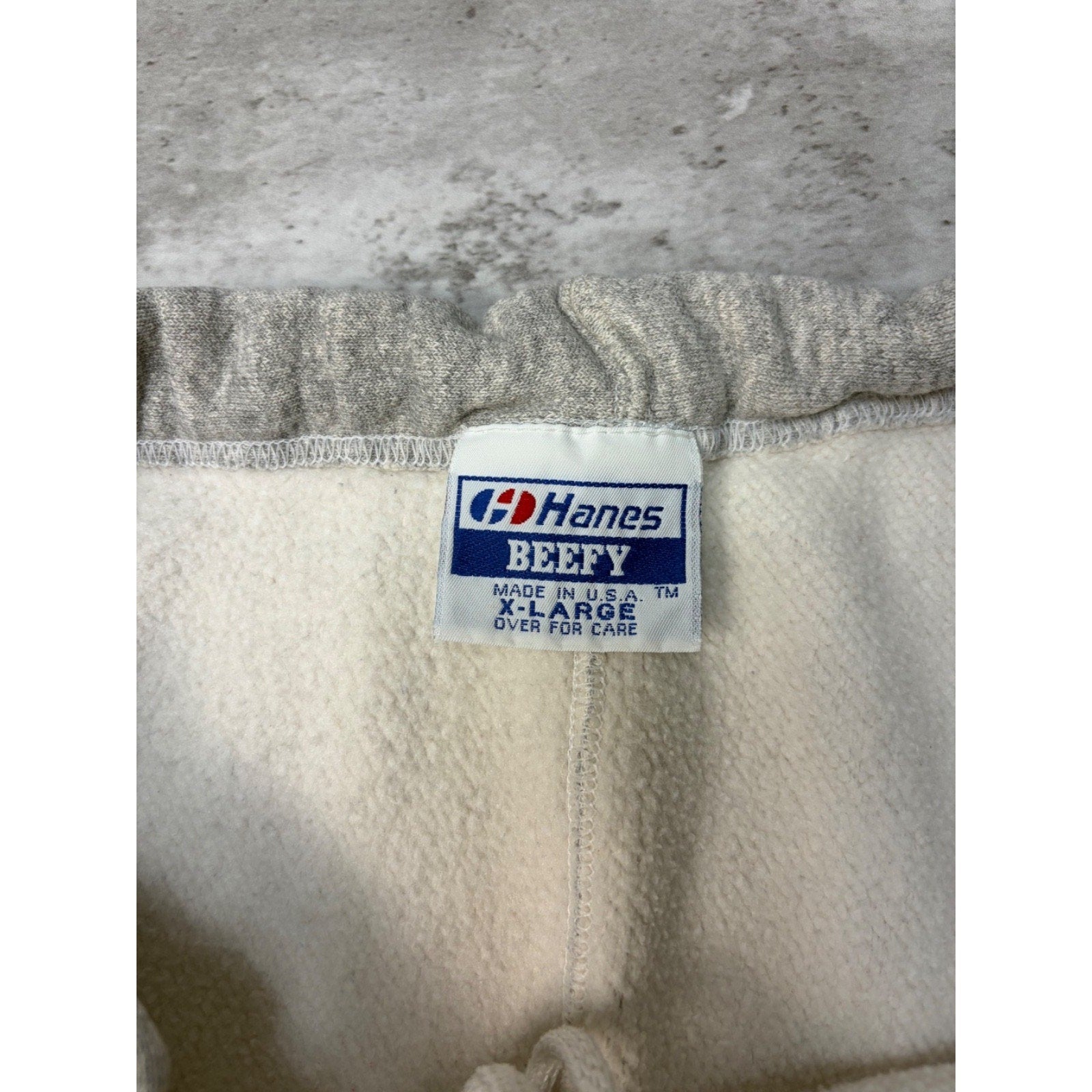 Vintage 80s Harvard Crimson NCAA Spellout Graphic Sweat Pants Size Large