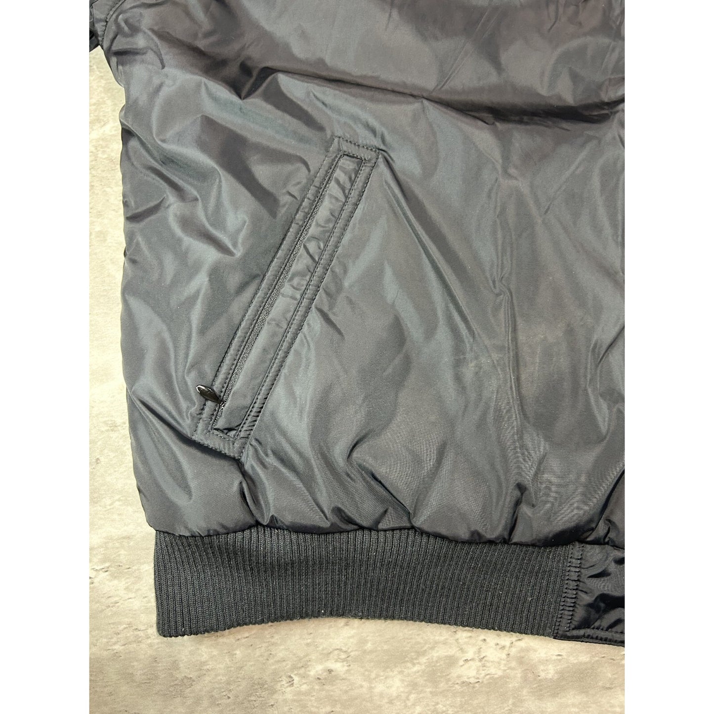 Vintage 90s Adidas Embroidered Nylon Full Zip Reversible Jacket Size XL
