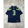 Vintage Russell Wilson #3 Seattle Seahawks Jersey Size Large