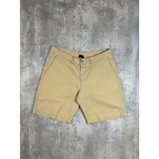 Vintage Patagonia Chino Style Khaki Hiking Shorts Size 36 Beige