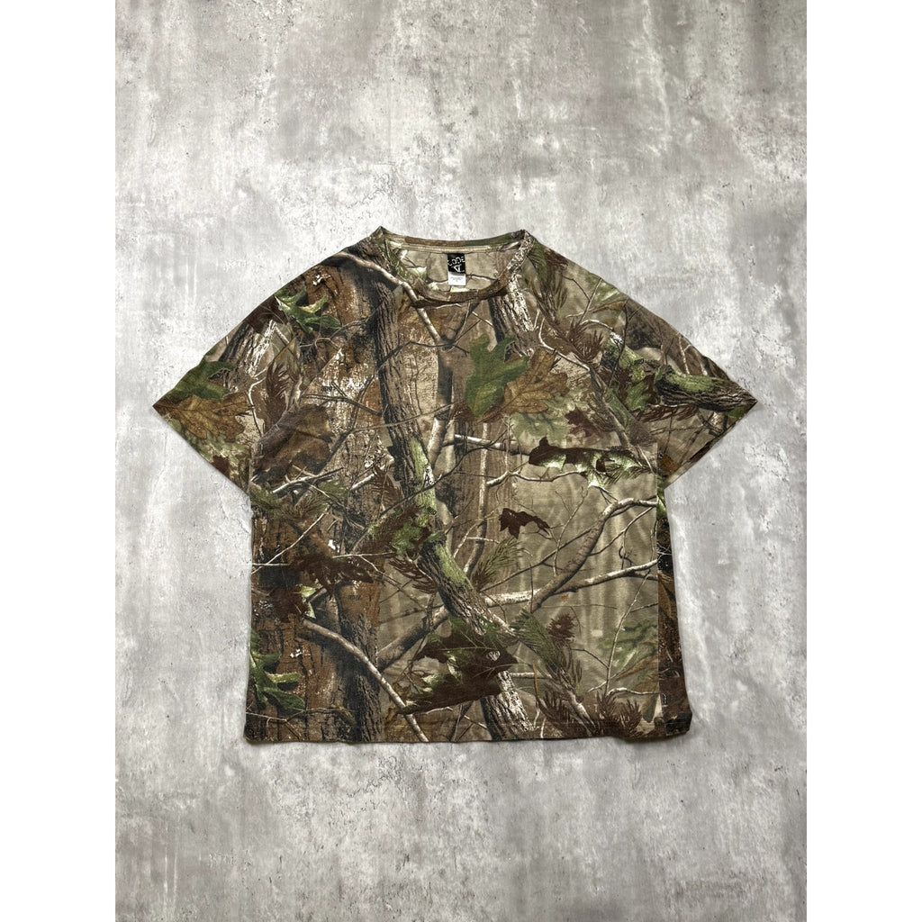 Vintage Code V Apg Tree Camo Hunting T-Shirt Size XL