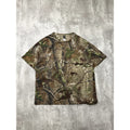 Vintage Code V Apg Tree Camo Hunting T-Shirt Size XL