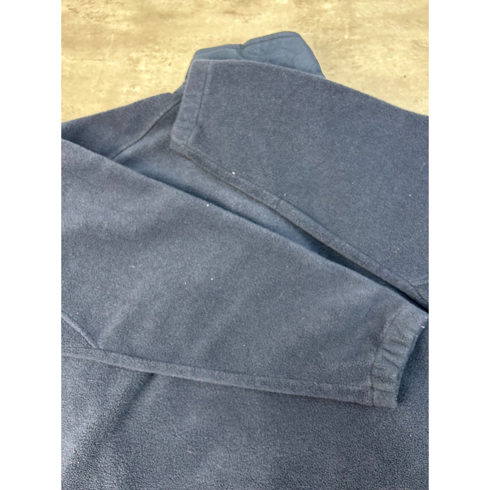 Vintage Alaska Embroidered 1/4 Zip Fleece Destination Sweatshirt Size Small