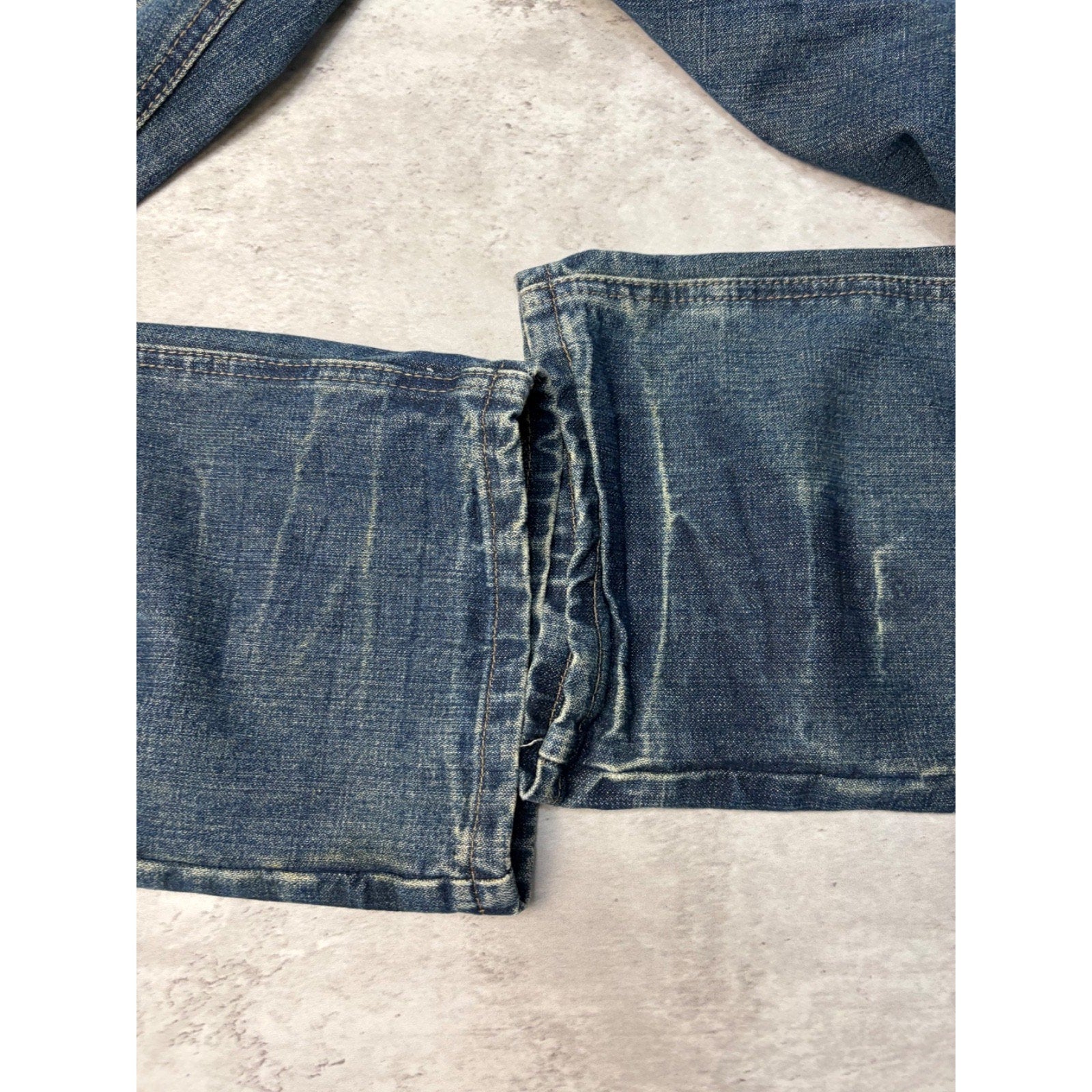 Vintage Y2K NXTGEN Embroidered Dark Wash Denim Pants Size 36