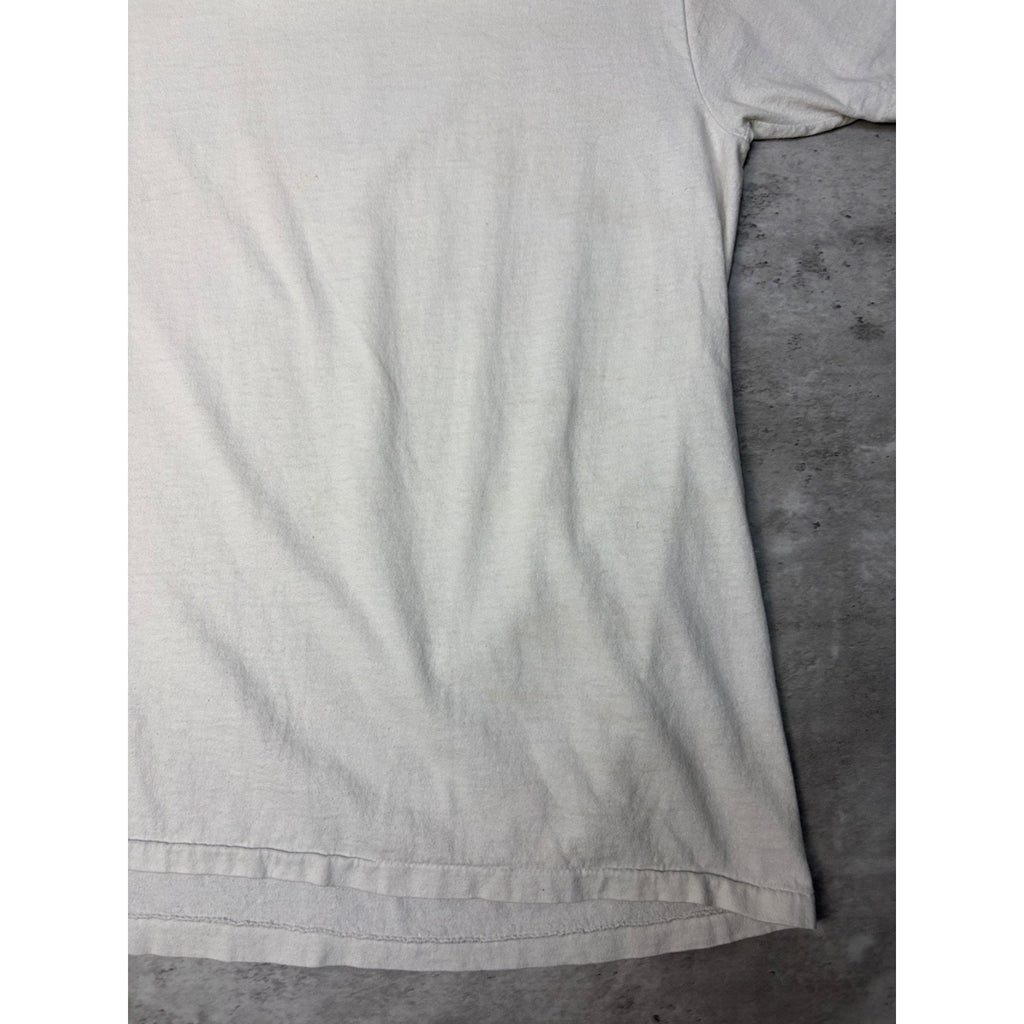 Vintage 90s Jetfighter III Video Game Promo Graphic White T-Shirt Size XL