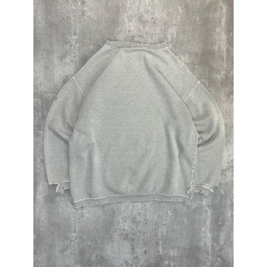 Vintage 90s Levis Jeanswear Embroidered Spellout Graphic Sweatshirt Size Medium