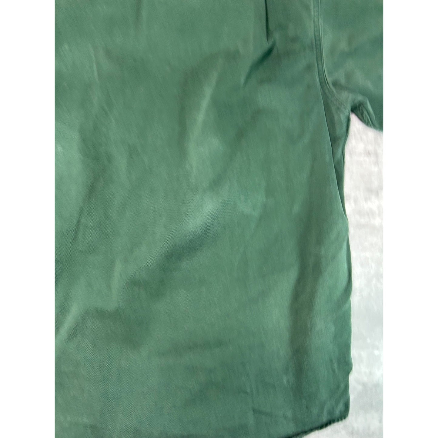 Vintage 90s Gap Single Pocket Long Sleeve Button Up Shirt Size XL Green