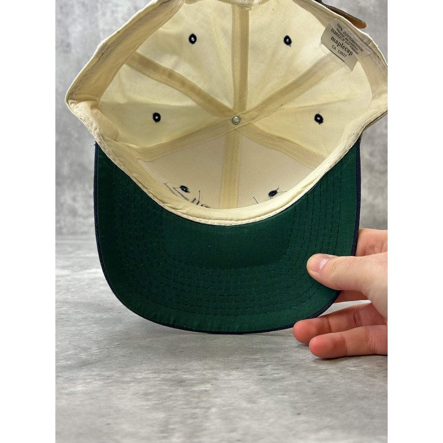 Vintage 90s Veri Trucking Embroidered Spellout Strapback Hat OSFA